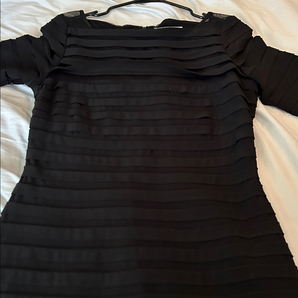 Simply Liliana Black Mini Dress - Picture 2 of 4